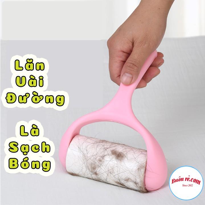 Cây lăn bụi quần áo kèm 2 lõi thay thế làm sạch nhanh gọn Buôn Rẻ 00236