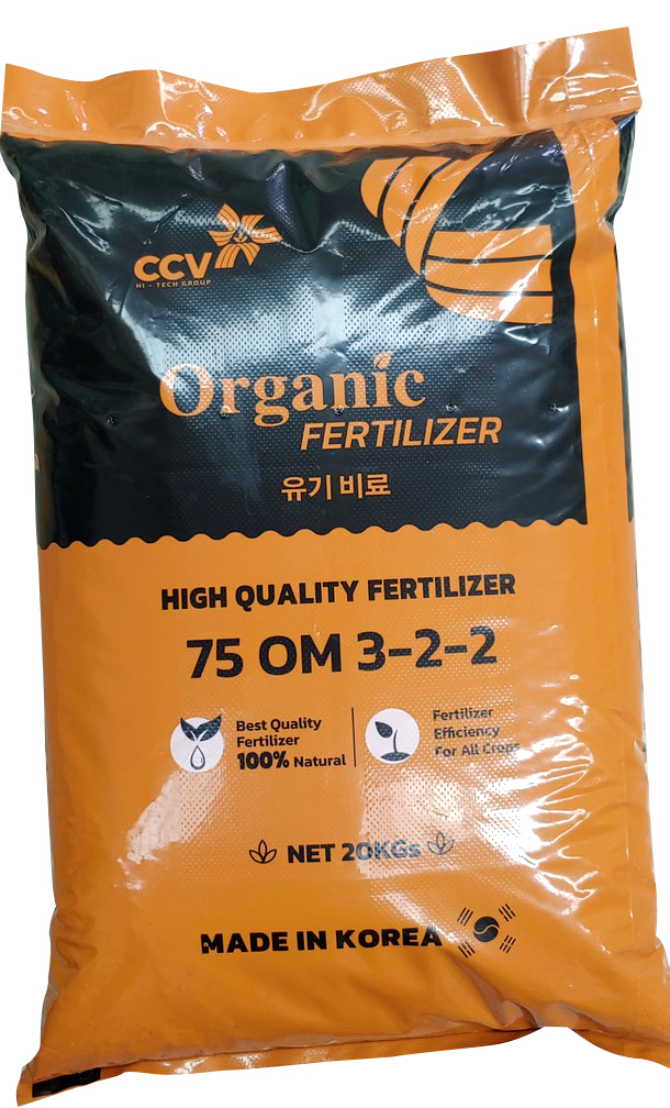 Phân bón hữu cơ nhập khẩu Hàn Quốc 75 OM 3-2-2