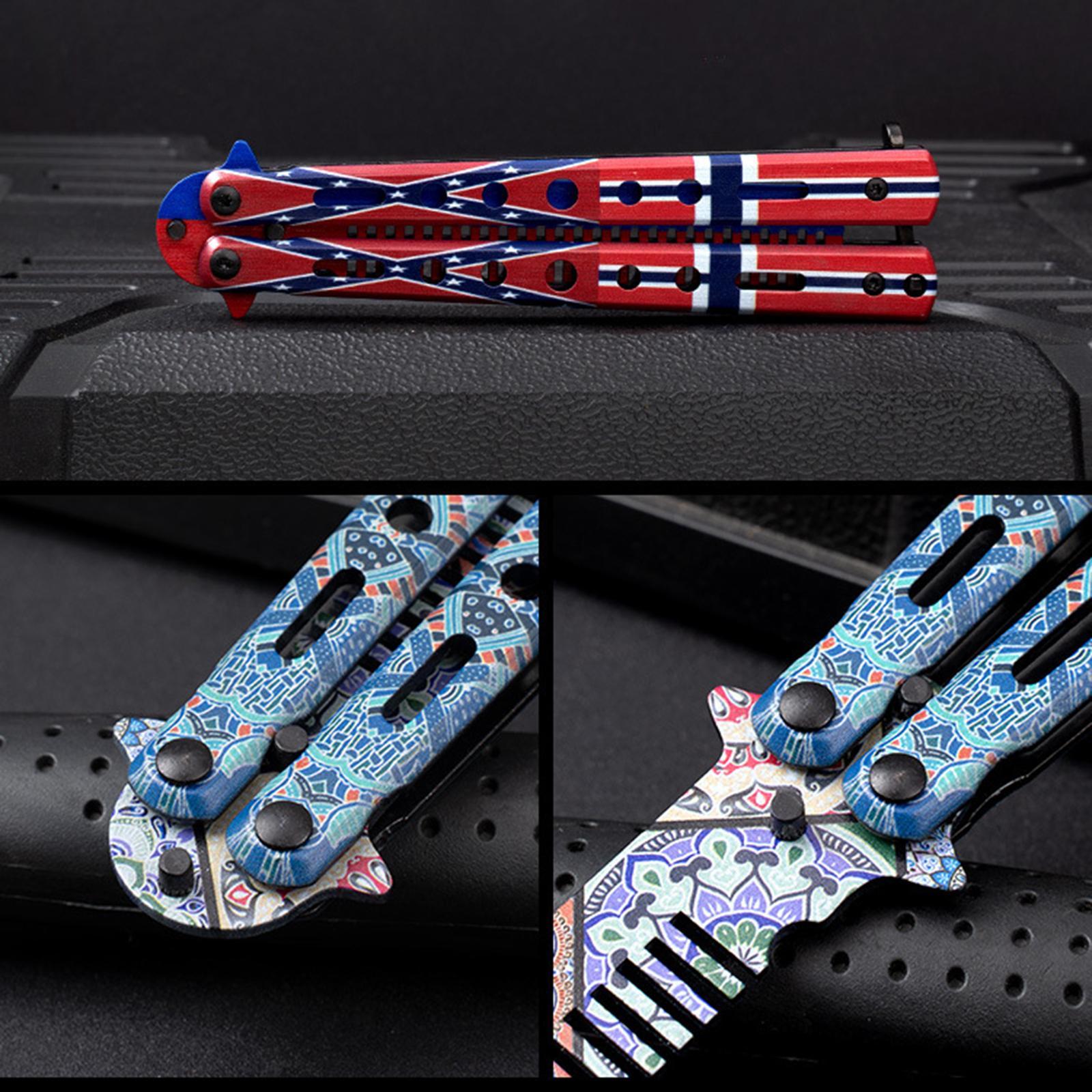 Practice Butterfly Comb Trainer Training Comb for Hiking Home