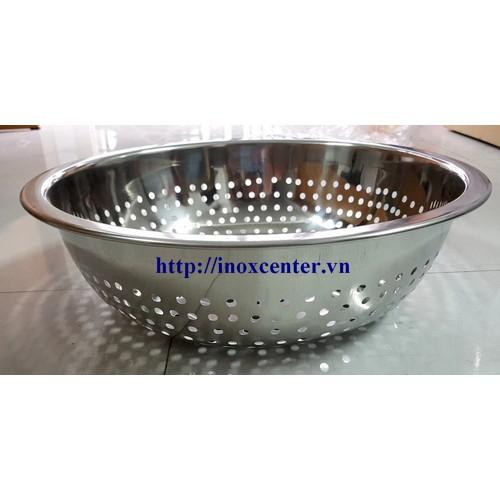 Rổ inox 304 dày dặn, cao cấp ,Đường kính lỗ: ø 7 mm