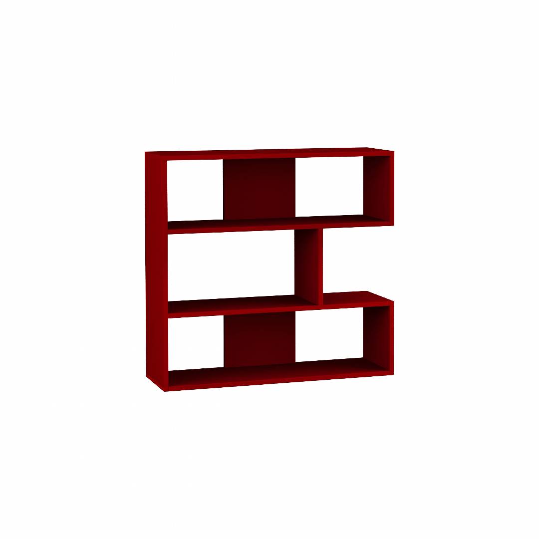 Giá sách bằng gỗ kiểu dáng tiện dụng SMLIFE Beethoven