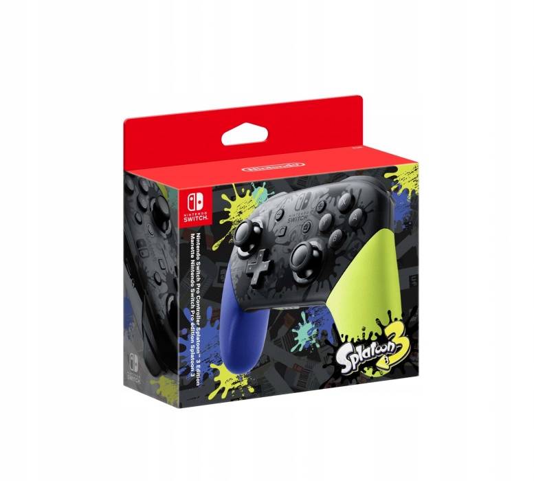 Tay cầm Pro Splatoon 3 Controller cho Nintendo Switch - Hàng Nhập Khẩu