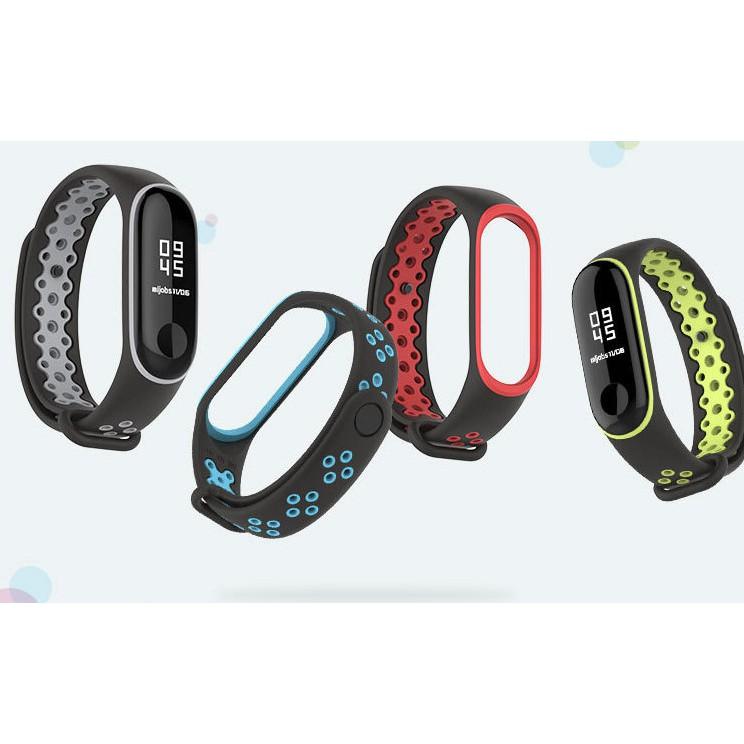 Dây Đeo Thể Thao Cho Mi Band 3/4/5/6 - Thiết Kế Cao Cấp, Đẹp, Bền Bỉ