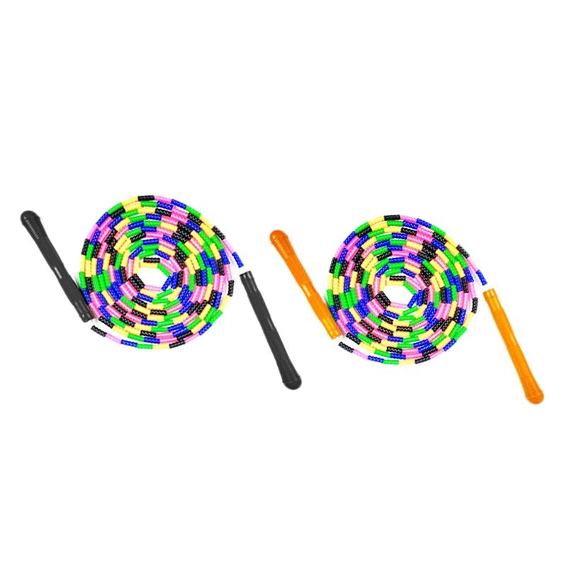 Mềm Đính Hạt Bỏ Qua Dây Dài 5M Dây Nhảy Đôi Hà Lan Dây Nhảy Cho Trẻ Em Người Lớn Dài Đủ Cho 4-5 Dụng Cụ Nhảy Dây Tập Thể Dục