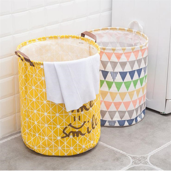 Sọt Vải Đựng Đồ Vintage Cỡ Lớn Có Quai Xách
