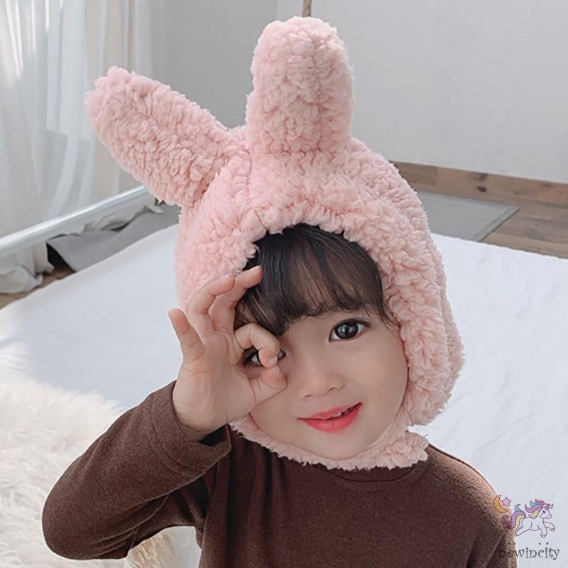 Mũ len TAI THỎ lông cừu siêu kute cho bé trai bé gái từ 6 tháng đến 3 tuổi