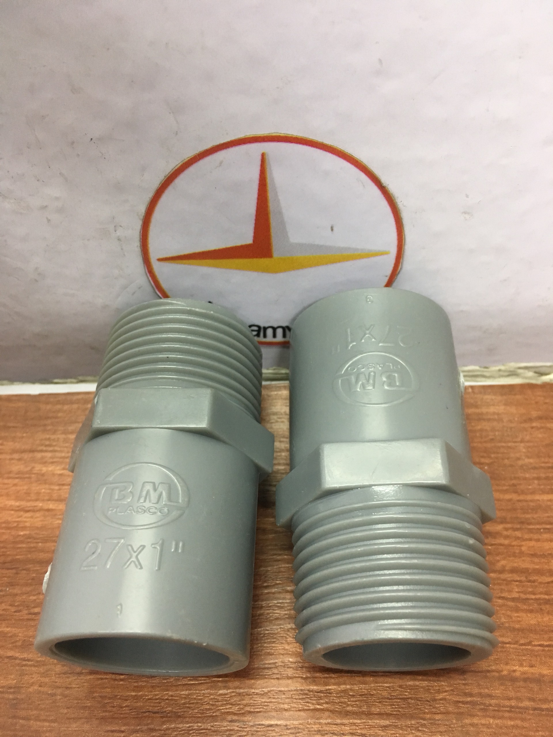 Nối ren ngoài nhựa 27 ống 34 Bình Minh