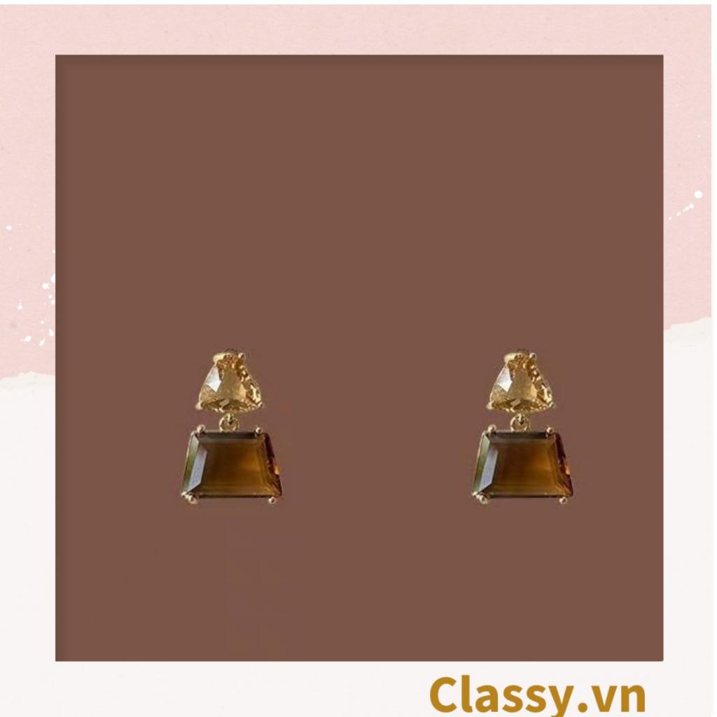 Khuyên tai Bông tai Hoa tai Classy hoa độc đáo dễ thương PK1602