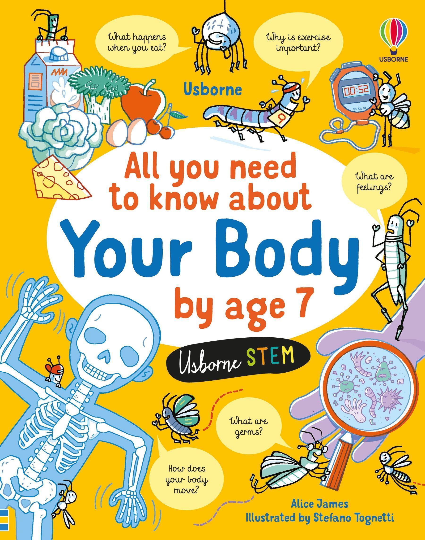 Sách ngoại văn: All You Need To Know About Your Body By Age 7