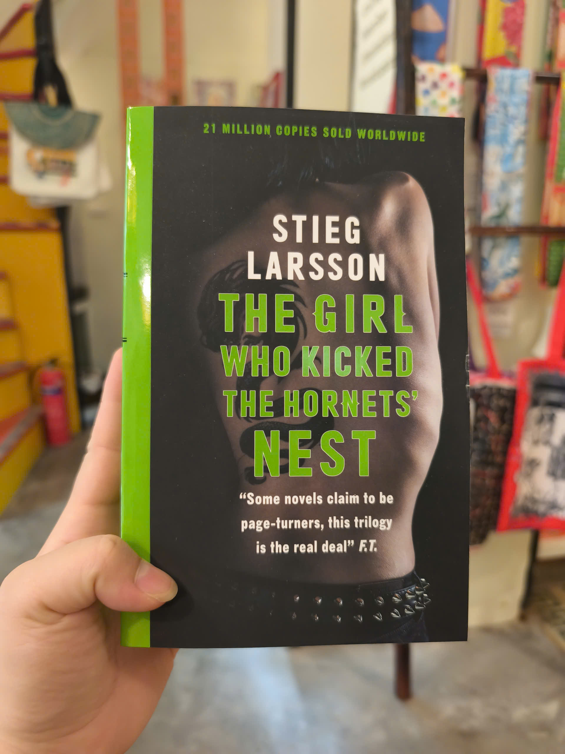 Sách - The Girl Who Kicked the Hornet's Nest by Stieg Larsson | Mystery Thriller/Ngoại văn Nhập khẩu