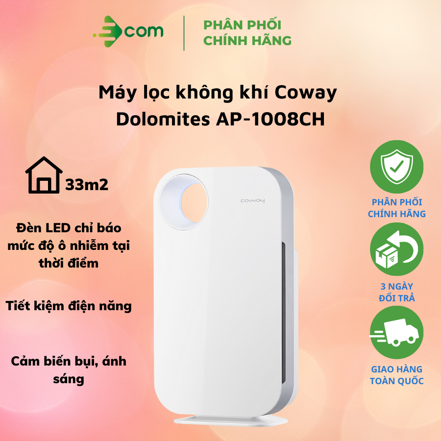 Máy lọc không khí Coway AP-1008CH - Hàng nhập khẩu