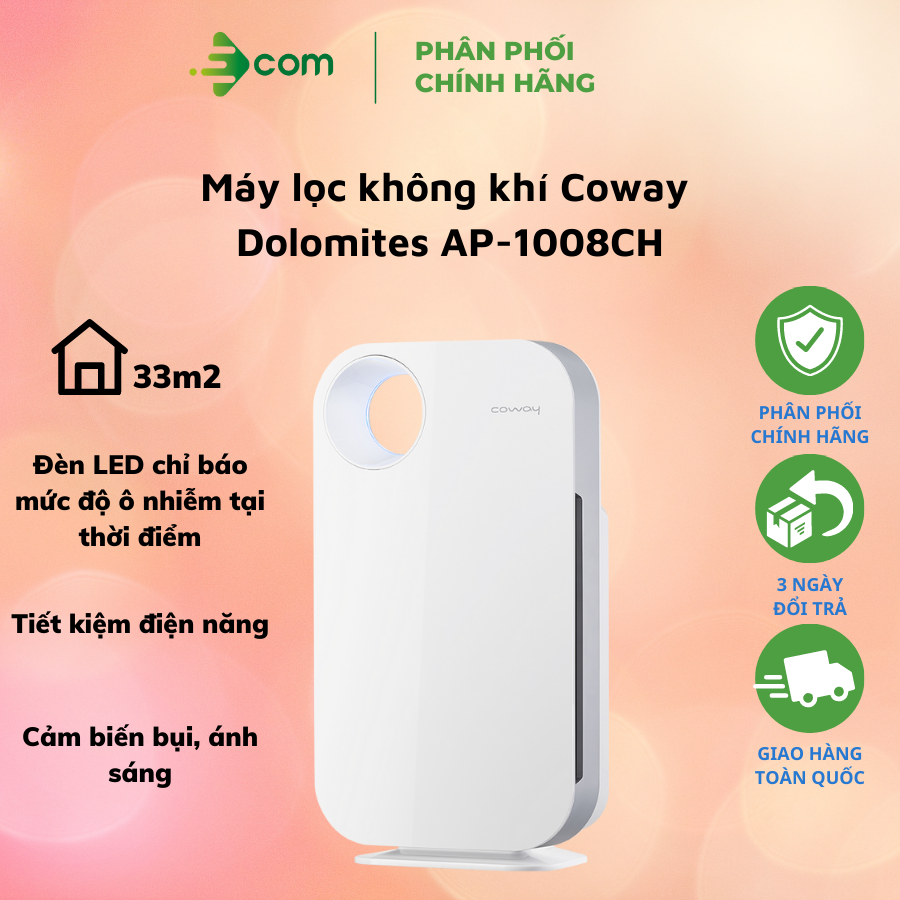 Máy lọc không khí Coway AP-1008CH (SWAN) - Hàng nhập khẩu