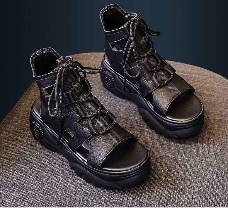 Giày sandal chiến binh bánh mì cột dây bảng to cao cấp,hàng chất lượng loại 1 S071 S072