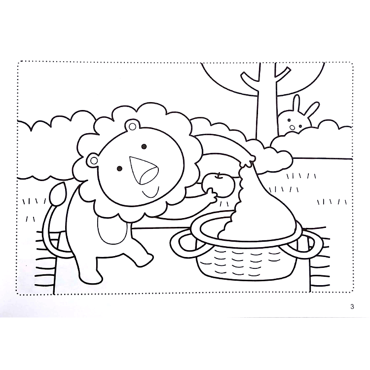 Sách Màu Đỏ - Bé Tập Tô Màu