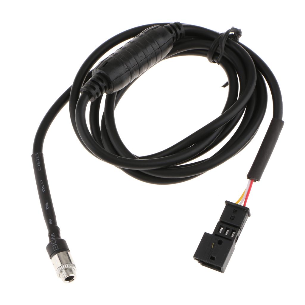 Car 3.5mm Female Audio AUX In Cable Interface Adapter