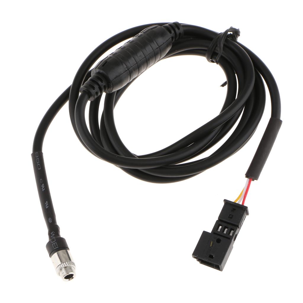 3.5mm Female AUX Audio Adapter Interface For E46 E53 X5