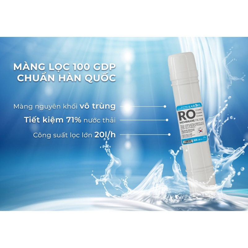 Máy Lọc Nước Karofi Livotec 512 - 10 Lõi Lọc - Hàng Chính Hãng