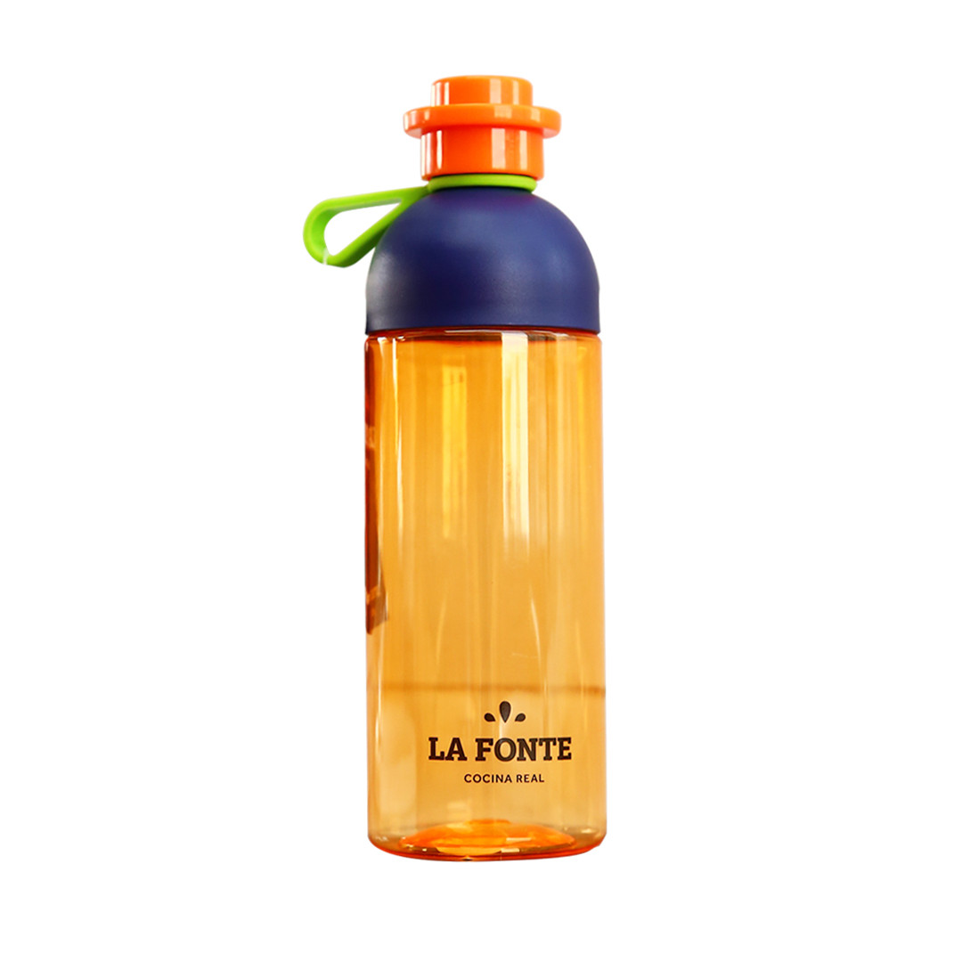 Bình Nước Uống La Fonte 600ml Màu Cam - 886204