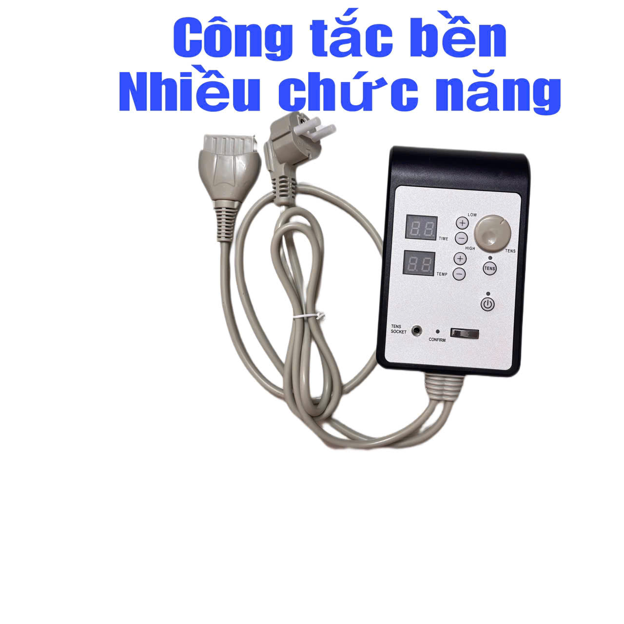 Thảm đá nóng lục giác màu trắng JADE YUKI 70x170cm Giảm đau nhức, cải thiện tuần hoàn máu và ngủ ngon