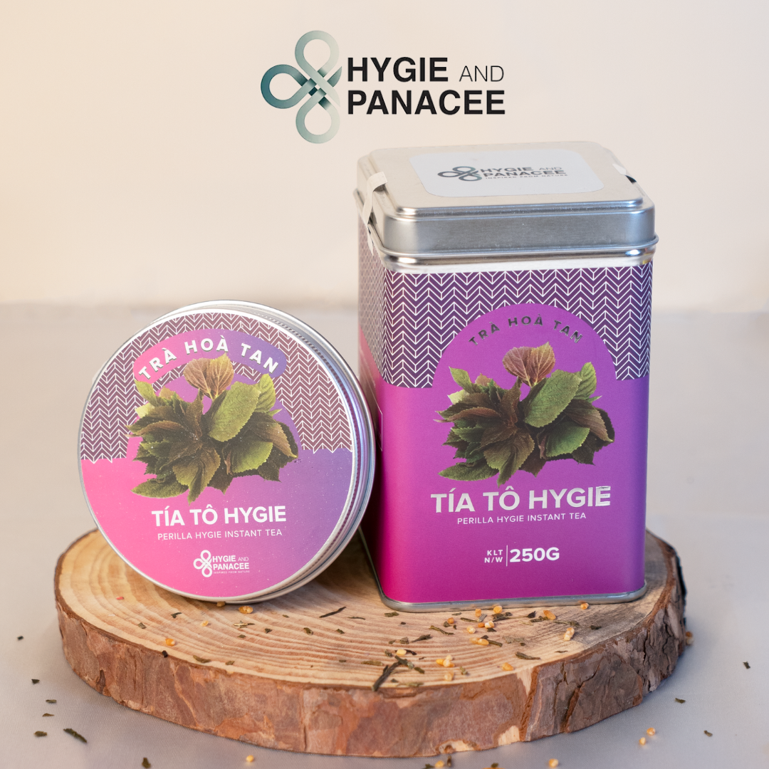 Trà Tía Tô Hygie&amp;Panacee 50g/250g giải cảm, có lợi cho sức khỏe và sắc đẹp