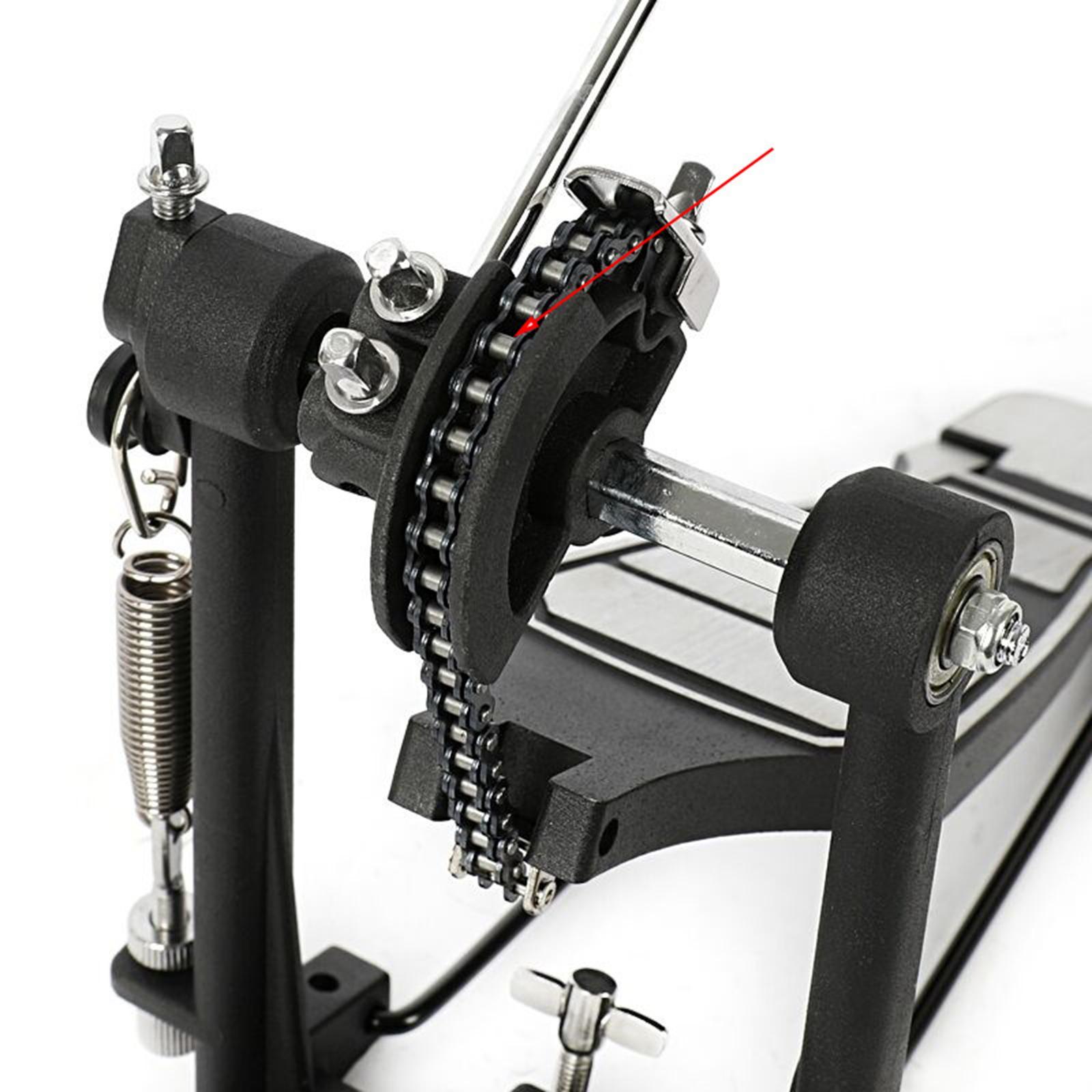 Bass Drum Pedal Chain Metal Foot Pedal Chain Hardware Durable Performace Stable Replacement 17.5cm