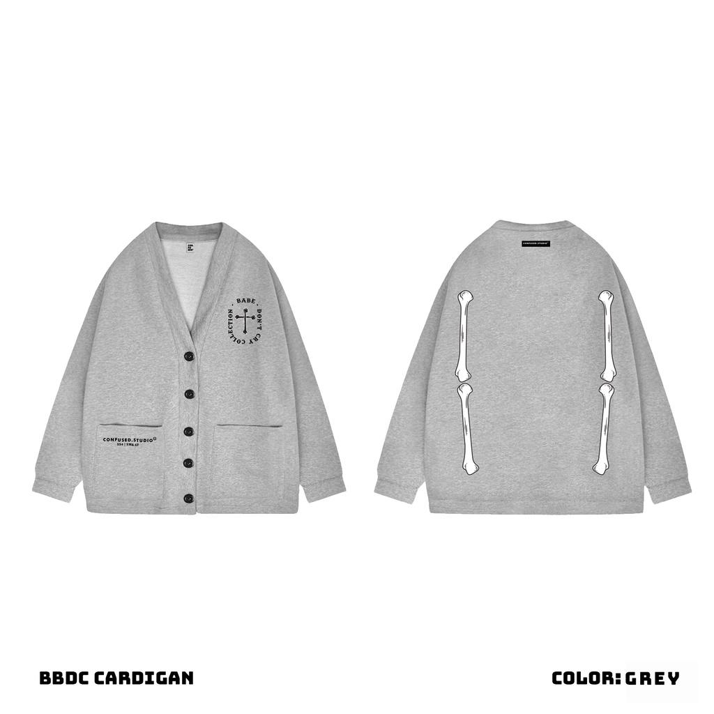 Áo Khoác UNISEX CARDIGAN CONFUSED - NAM NỮ 2 MÀU (Sản Phẩm Bán Chạy Nhất Mùa Thu