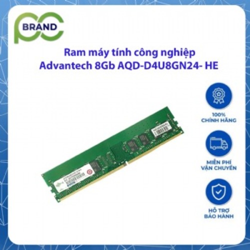 Hình ảnh Ram máy tính công nghiệp Advantech 8Gb AQD-D4U8GN24- HE-Hàng chính Hãng