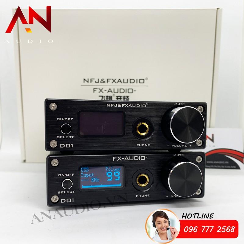 Giải Mã FX-Audio DAC D01 - Hàng Chính Hãng