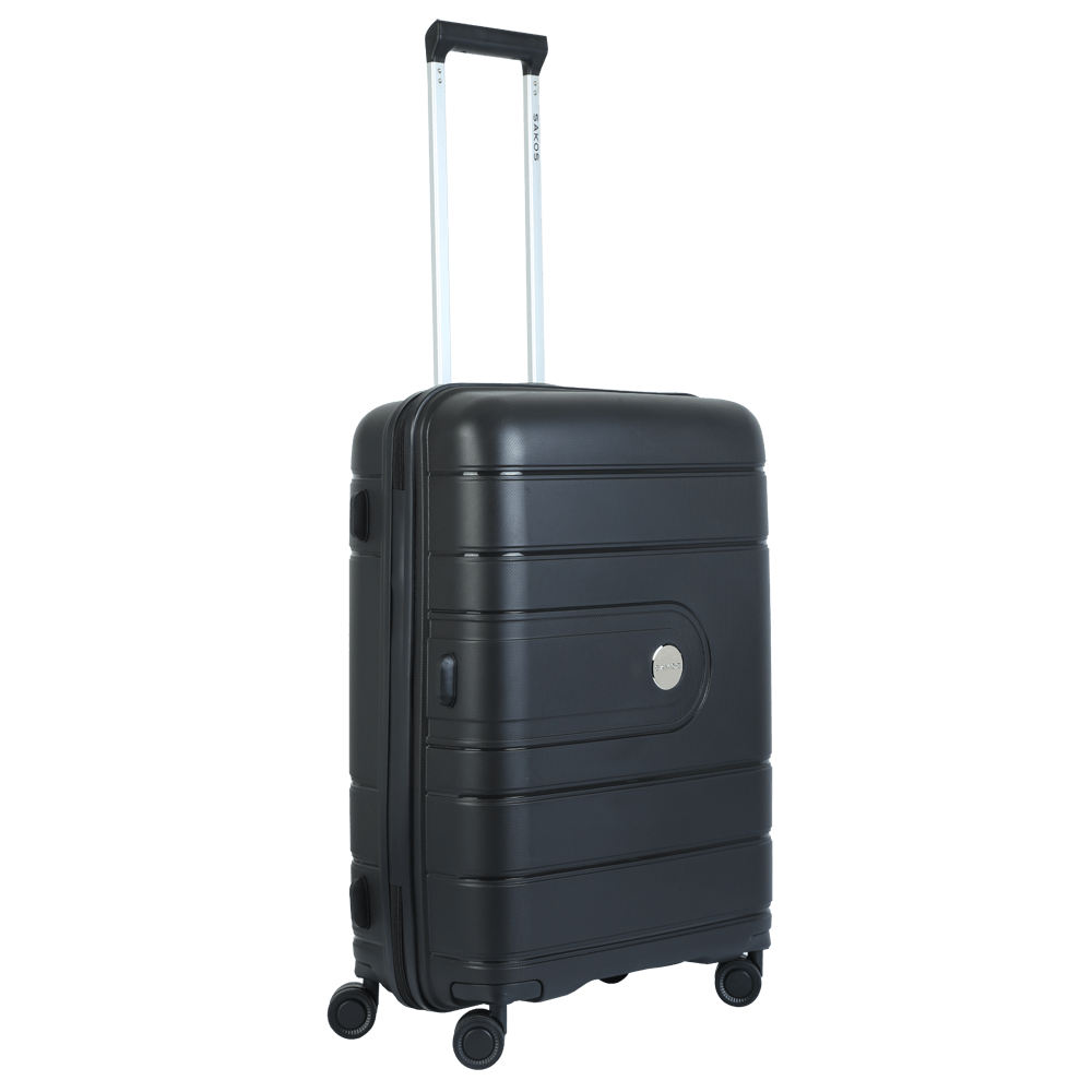 Vali Kéo Nhựa Du Lịch SAKOS PARALLE Z26 - Size M / Ký Gửi - Khóa TSA - Nhựa PP
