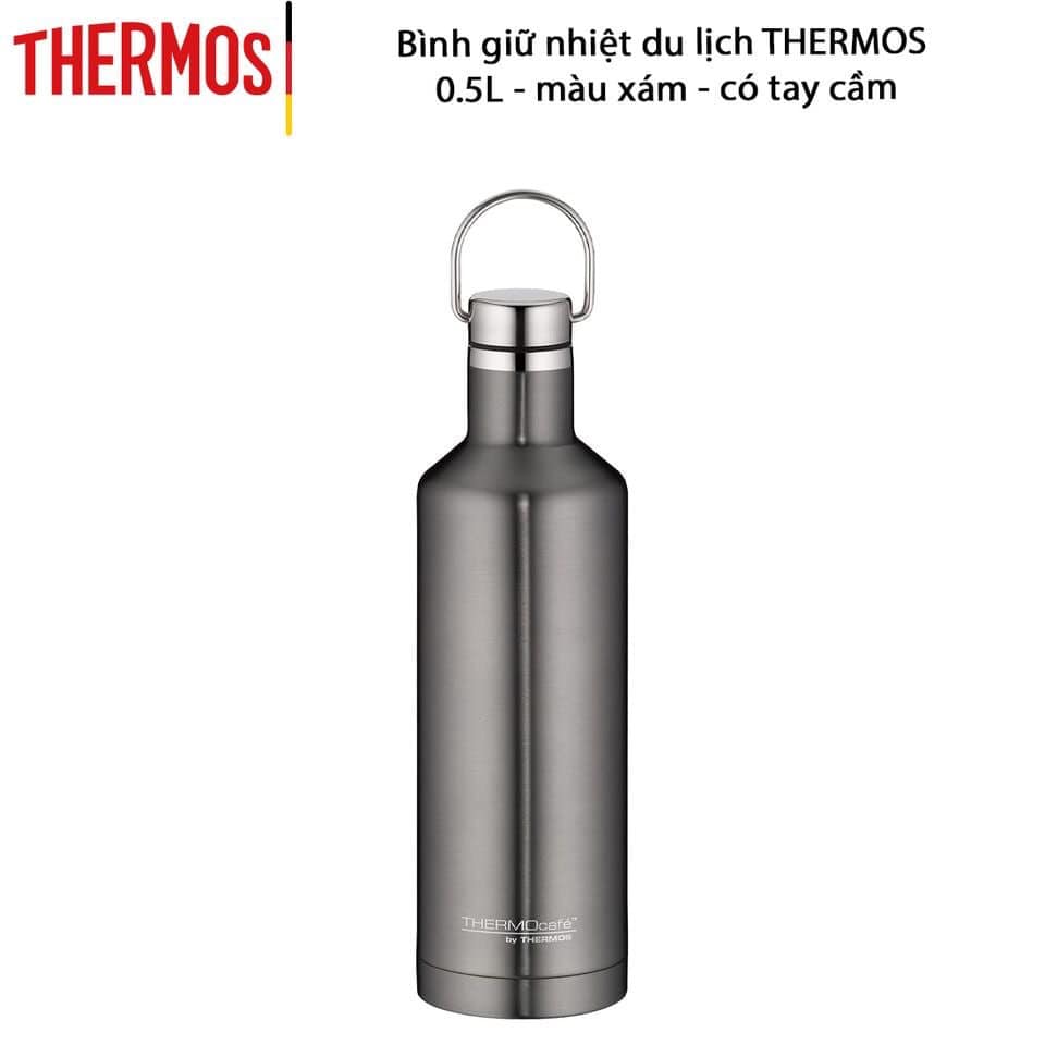 Bình giữ nhiệt du lịch THERMOS 0.5L - màu xám