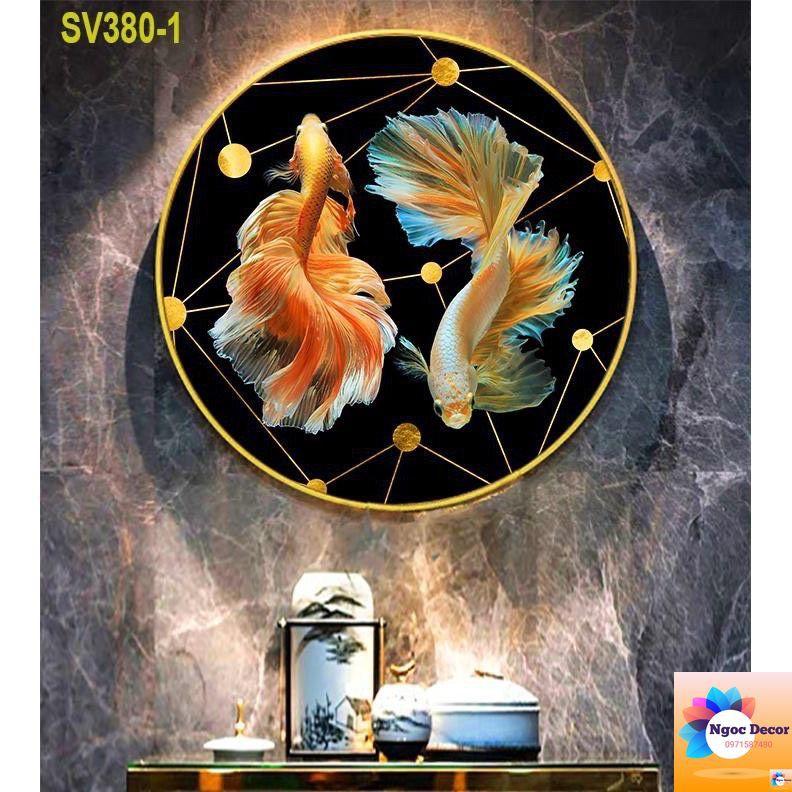Tranh treo tường - 10 mẫu tranh tròn