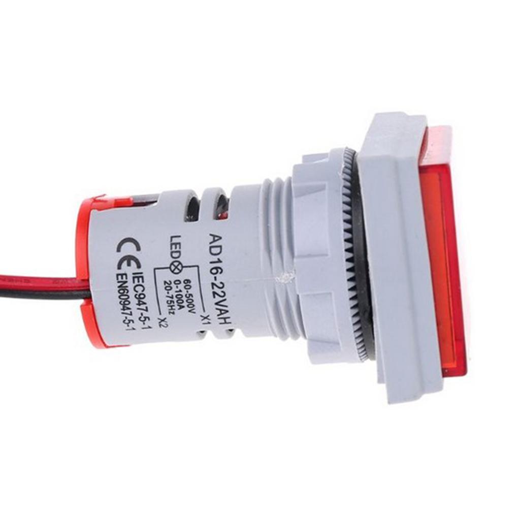 2 Pieces Hertz LED Dual Display Digital Voltmeter