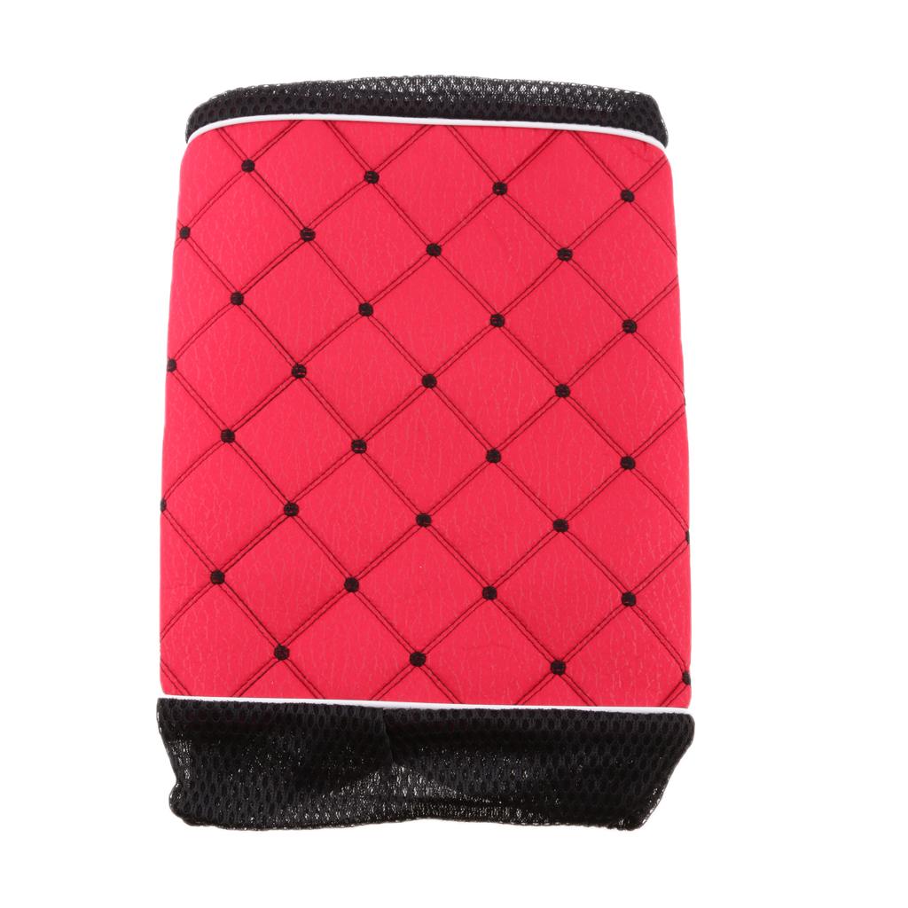 Red Motorcycle Electric Car Scooter Breathable Seat Cushion Protector Cover