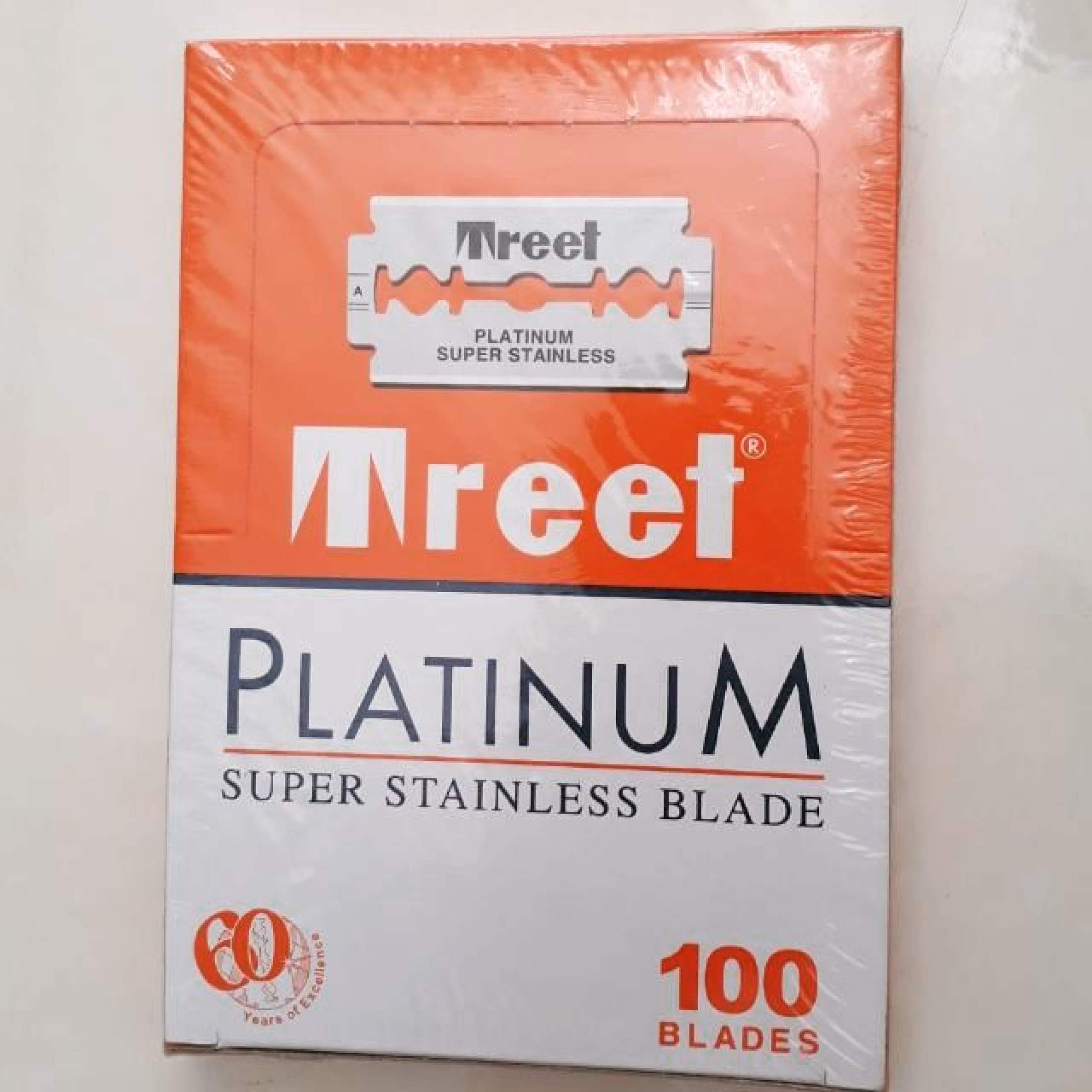 Hộp lưỡi lam Treet Cam Platinum (100 lưỡi/hộp)