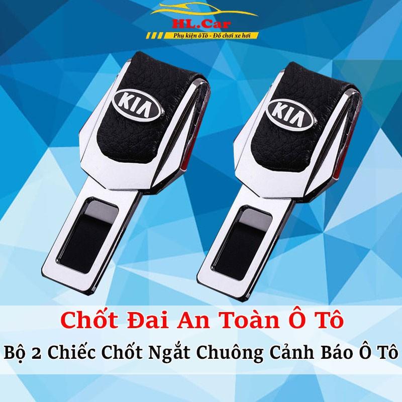 Chốt Cài Dây An Toàn Ô Tô Loại Cao Cấp - Bộ 2 Chiếc Ngắt chuông An Toàn Ô Tô,Nhiều Loại Logo Các Hãng Xe