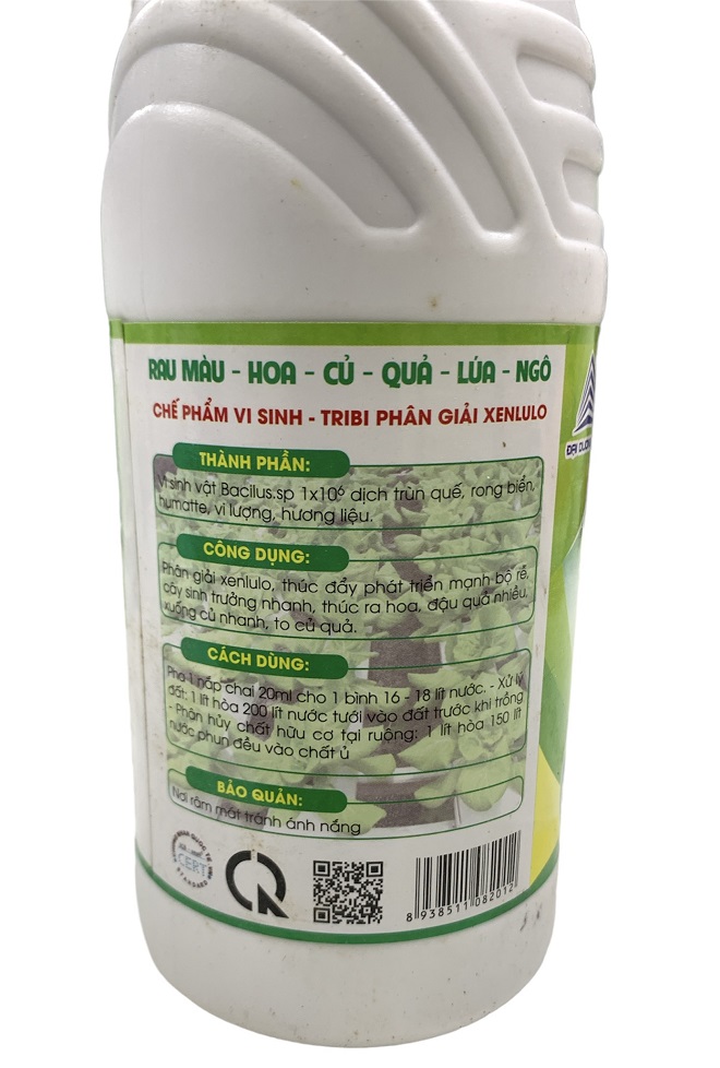 Dịch Trùn Quế Rong Biển - Chai 500ml, giúp to củ, lớn quả, cây ra rễ mạnh, xanh cây, tốt lá