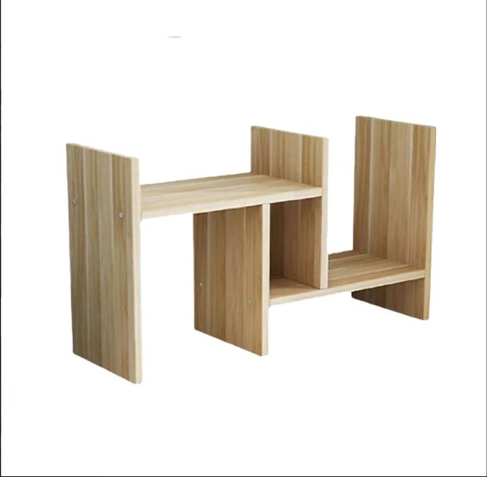 KỆ SÁCH ĐỂ BÀN  - Ván dày 12mm - Màu Gỗ