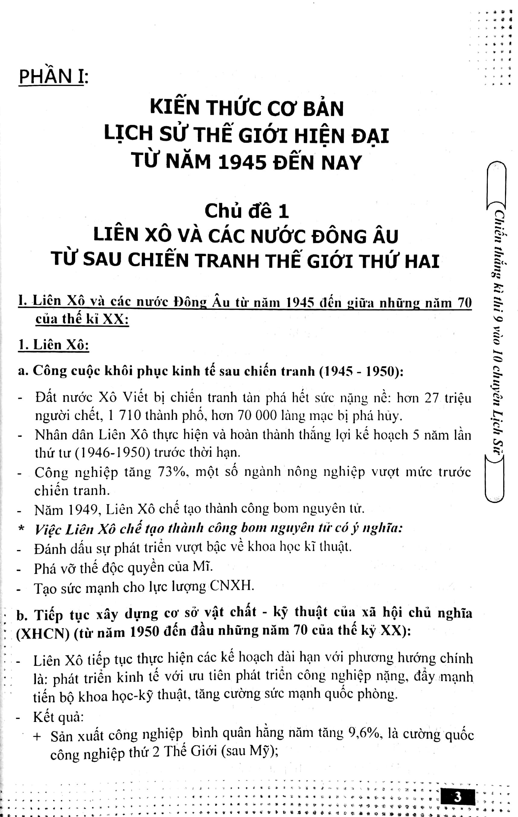 Chiến Thắng Kì Thi 9 Vào 10 Chuyên Lịch Sử