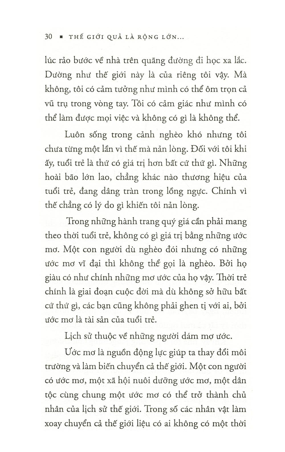 Sách Thế Giới Quả Là Rộng Lớn Và Có Rất Nhiều Việc Phải Làm (Tái Bản)