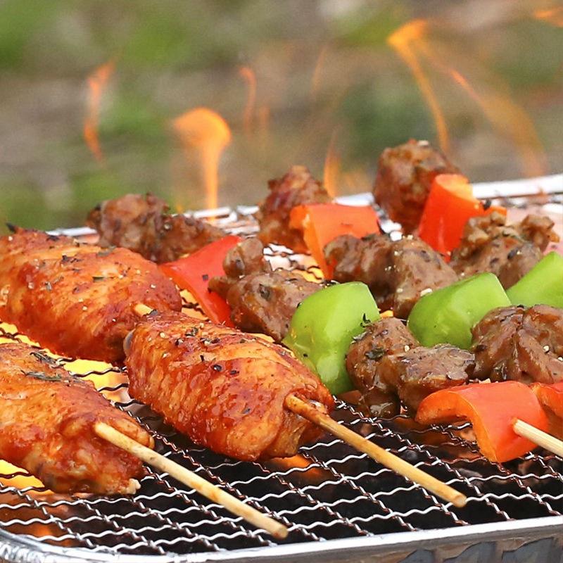 Lò nướng BBQ dùng một lần Du lịch Dã ngoại tại nhà Lò nướng than di động ngoài trời (TM05)