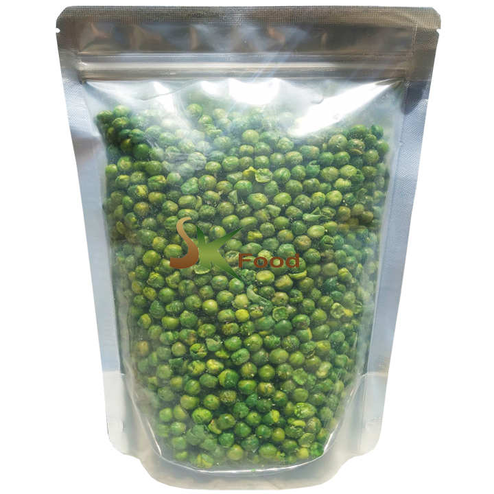ĐẬU HÀ LAN MUỐI SẤY GIÒN THƯƠNG HIỆU SK FOOD - BỊCH 500G