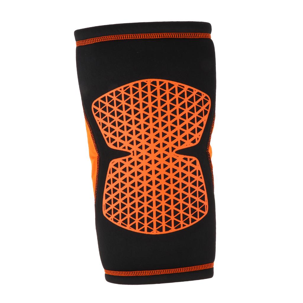 Sport Knee Compression Sleeve Protector Leg Joint Support Brace Guard Band for Basketball Football Running
