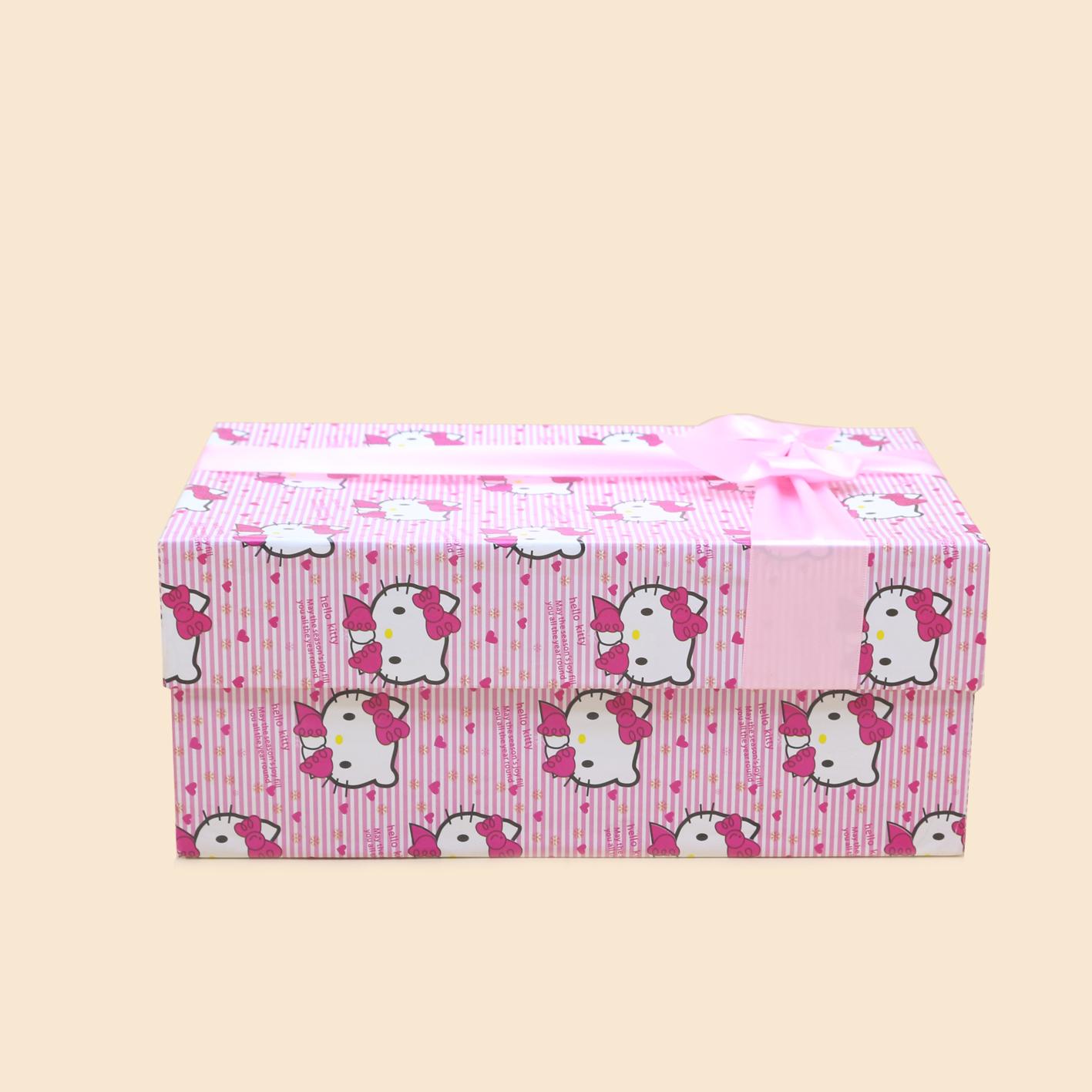 Hộp quà chữ nhật Hello Kitty - Rectangular Hello Kitty gift box