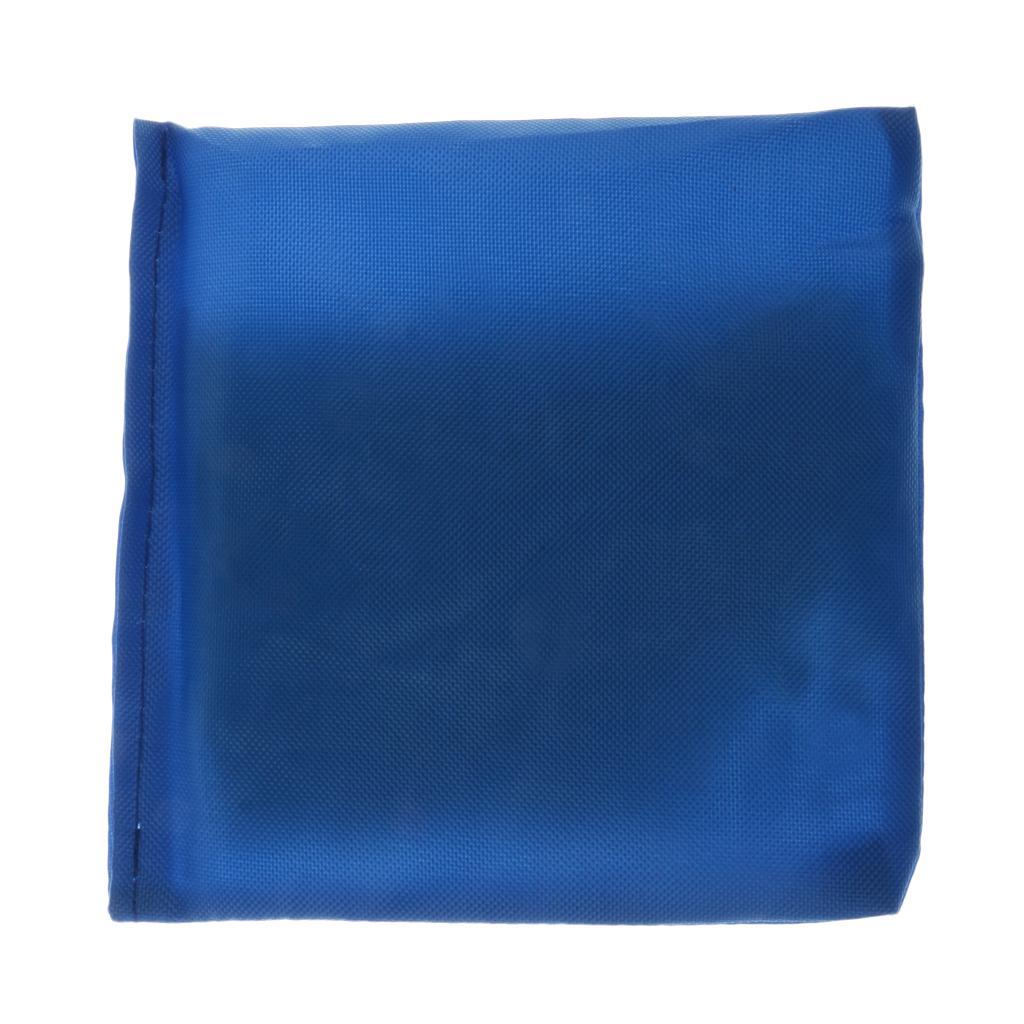 8 Pieces Double Layer Cornhole Bags Fit Cornhole Game Blue