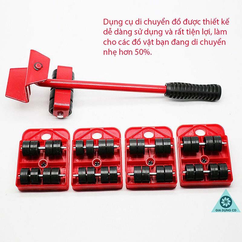 Bộ Dụng Cụ Nâng Và DI CHUYỂN Đồ Nặng Trong Nhà Thông Minh- Đa Năng - Siêu Tiện Lợi ( BỘ DI CHUYỂN ĐỒ )