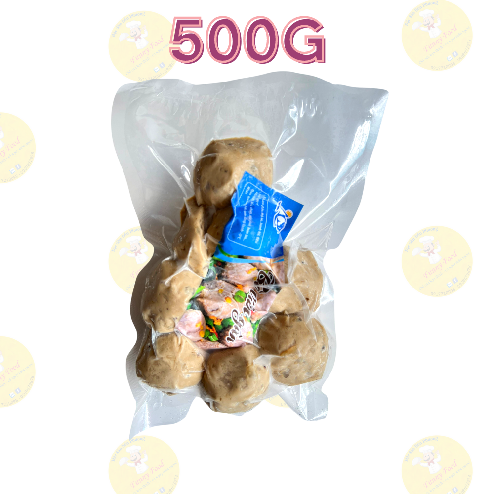 Bò Viên Gân – Bò Viên Gân Viên To – 500g – Funnyfood