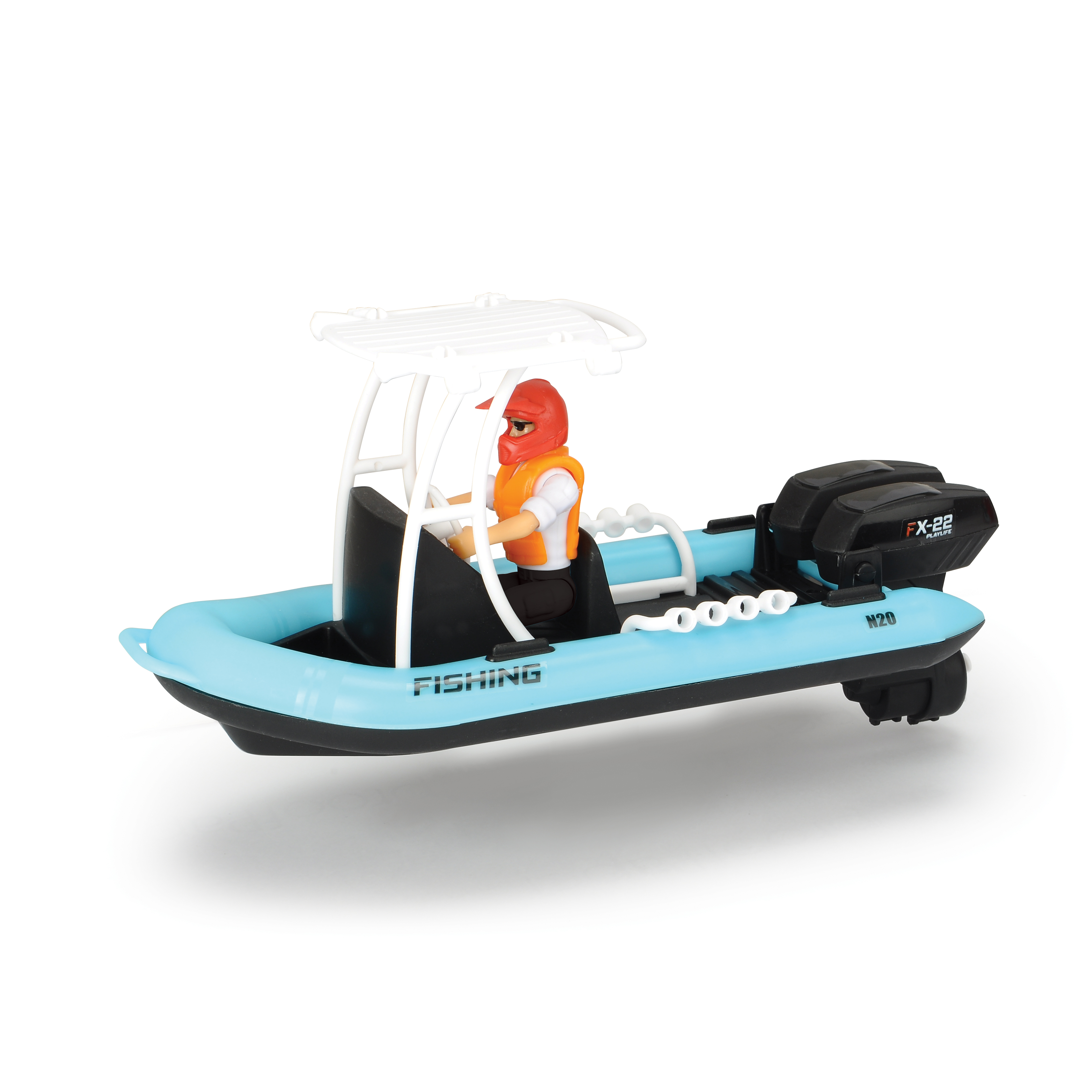 Bộ Đồ Chơi Thuyền Câu Cá Dành Cho Bé Yêu DICKIE TOYS Playlife-Fishing Boat 203833004 - Đồ Chơi Đức Chính Hãng