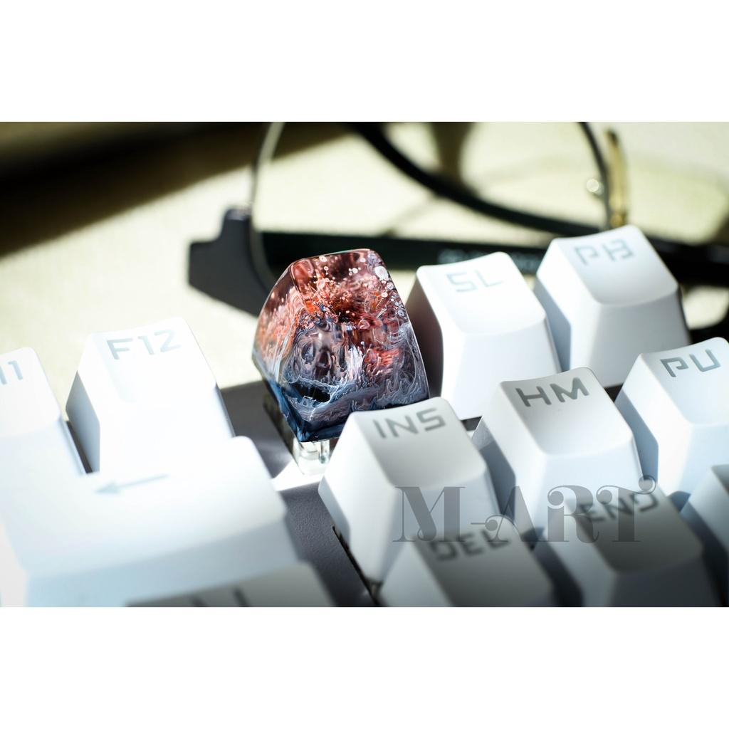 &quot;Nút Bàn Phím Cơ&quot; chủ đề Multi Texture Xuyên Led - Multi Texture resin keycap