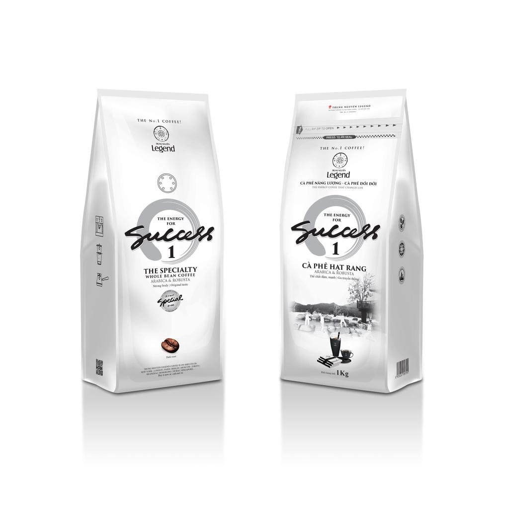 Cà phê Hạt Mộc Legend Success 1 - Trung Nguyên Legend - Arabica, Robusta (Gói 1 kg)