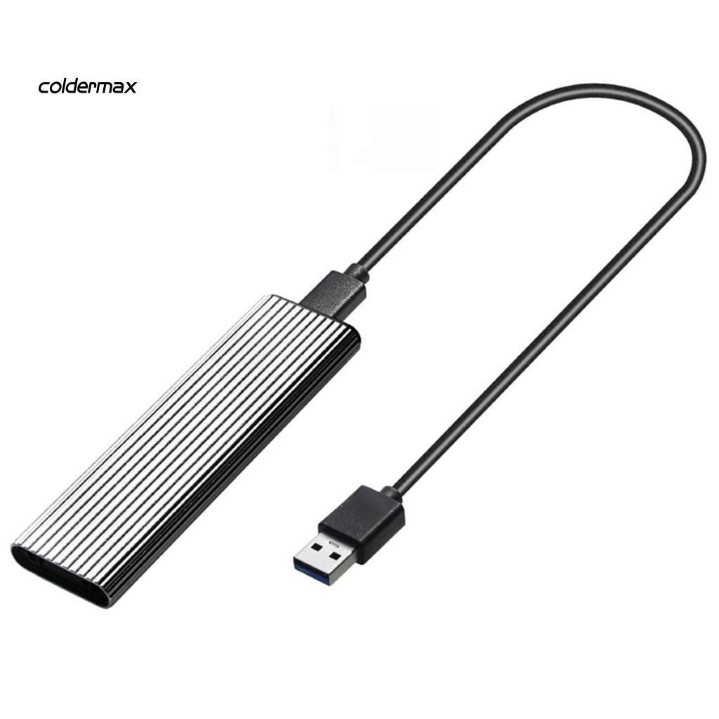 Vỏ Ổ Cứng 6Gbps SSD Case M.2 NGFF SATA Type-C Tản Nhiệt Tốt Cho Ổ Cứng SATA 2.5-inch